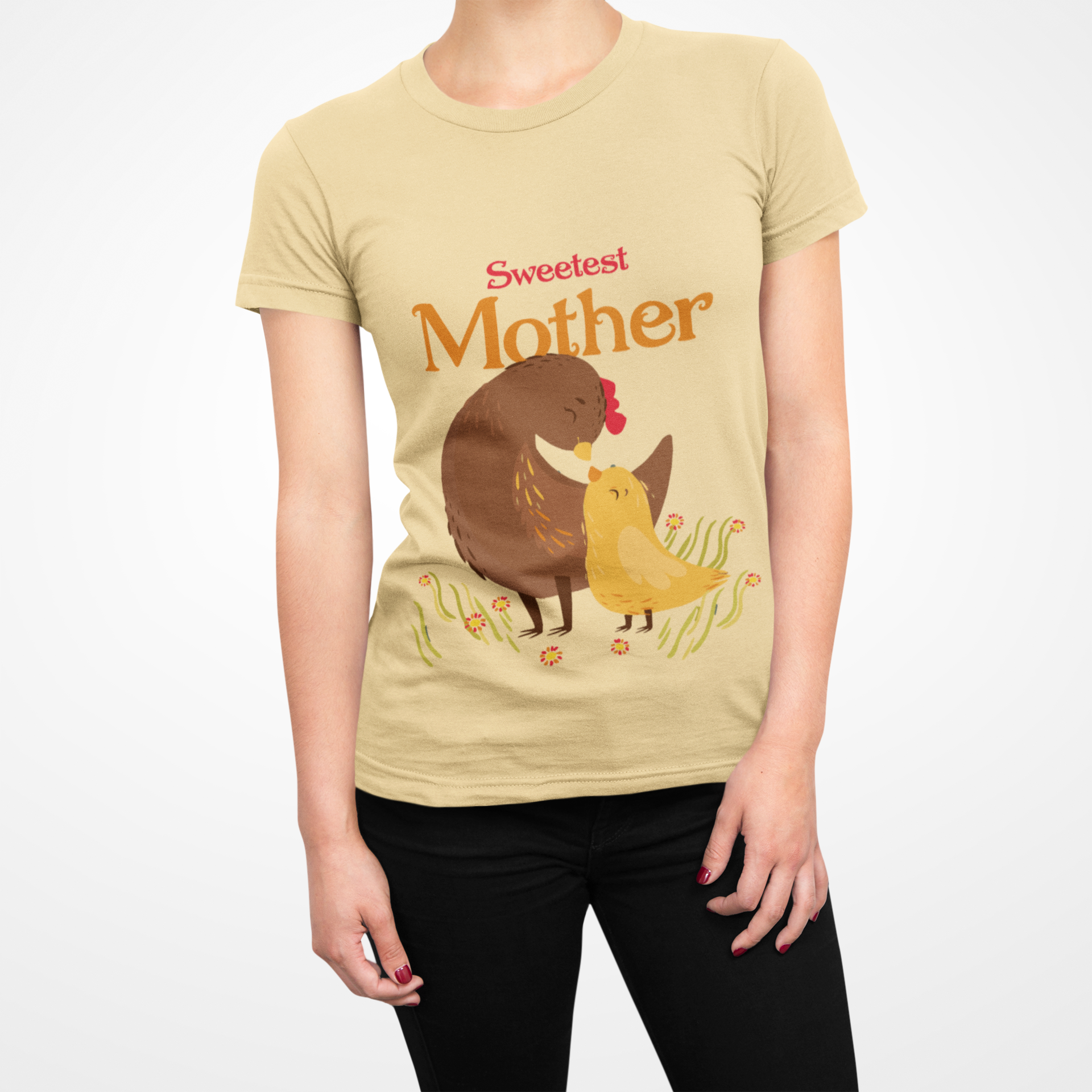 Mom T-Shirt - Sweetest Mother Design