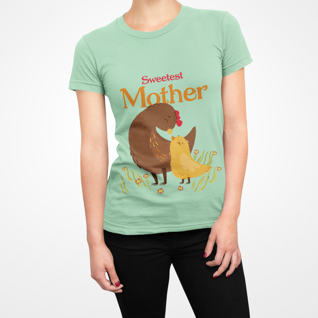 Mom T-Shirt - Sweetest Mother Design