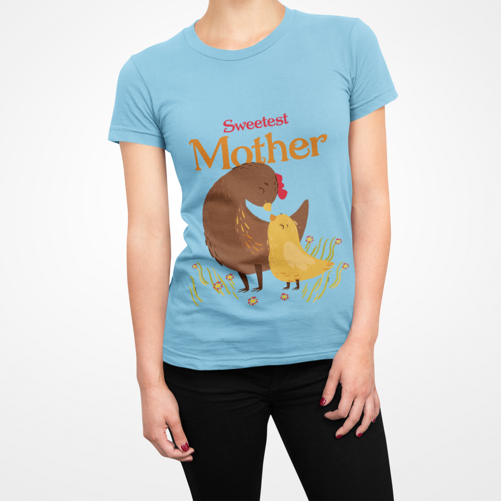 Mom T-Shirt - Sweetest Mother Design