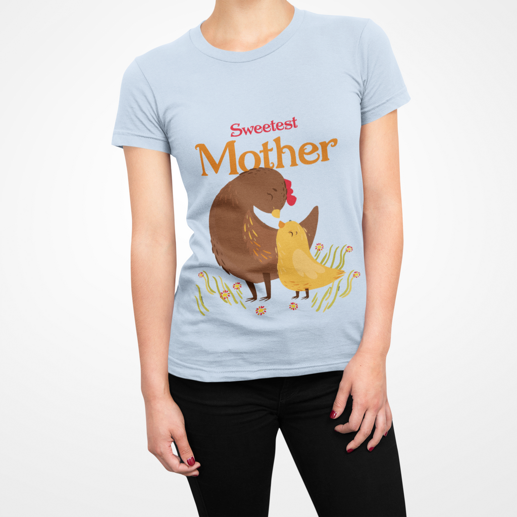 Mom T-Shirt - Sweetest Mother Design