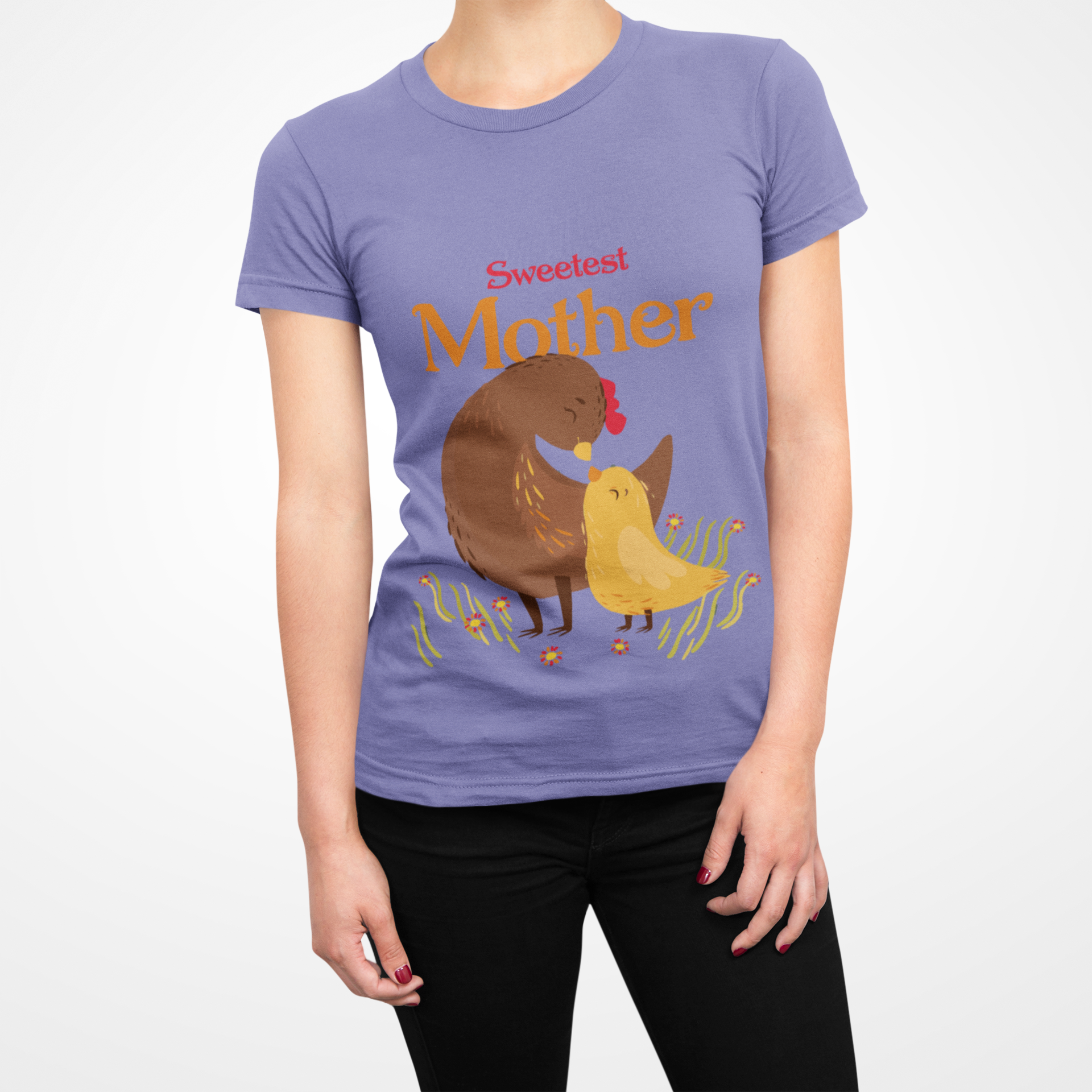 Mom T-Shirt - Sweetest Mother Design