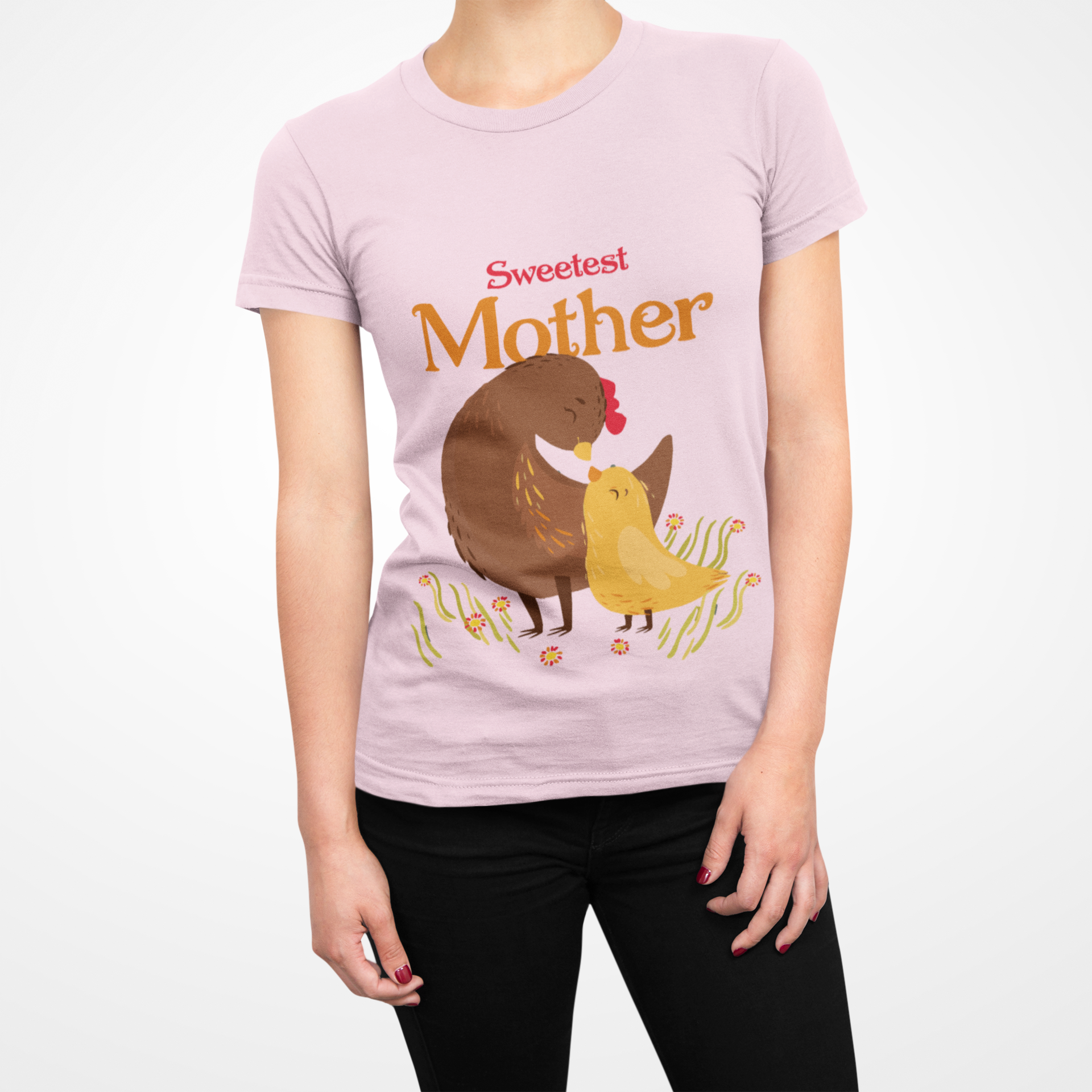 Mom T-Shirt - Sweetest Mother Design