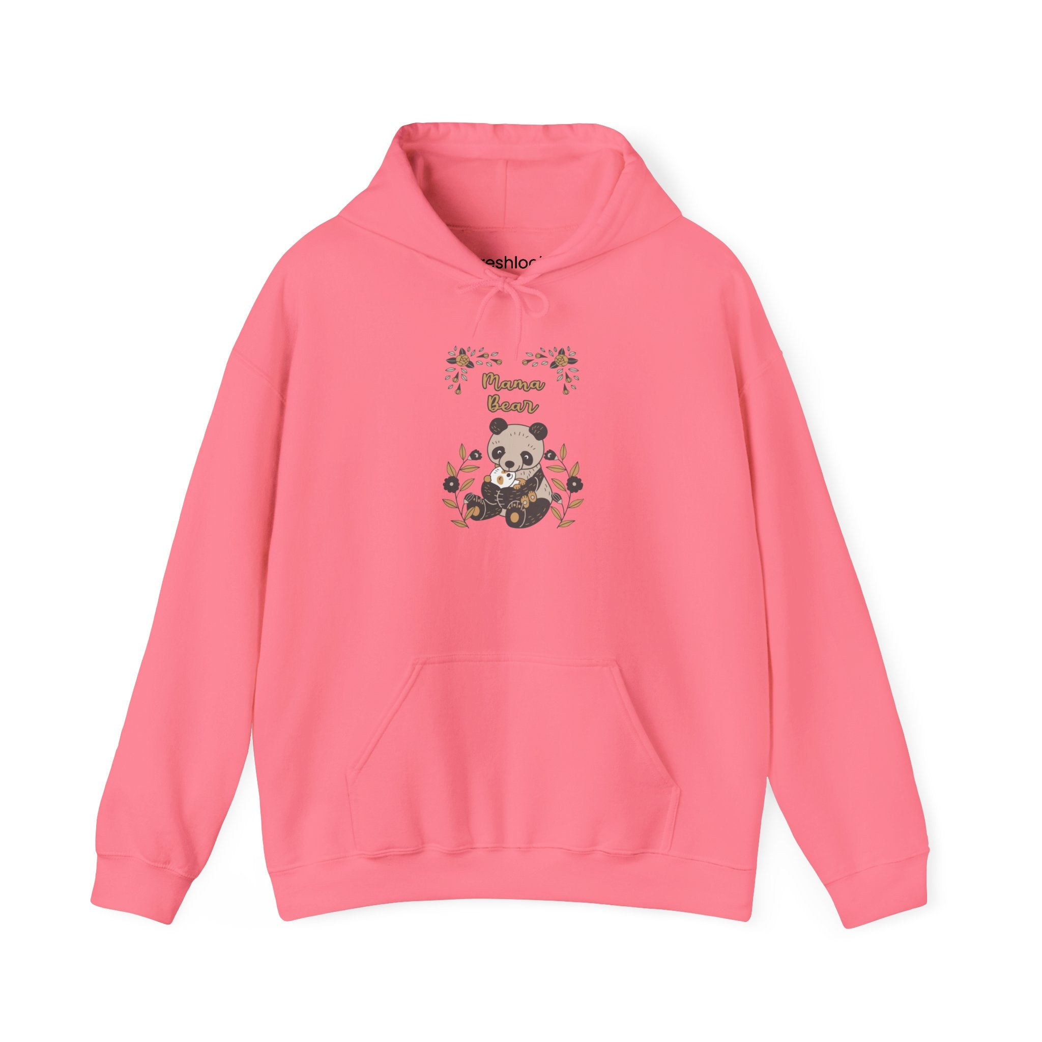 Mom's Unisex Hooded Sweatshirt - Mama Bear Design