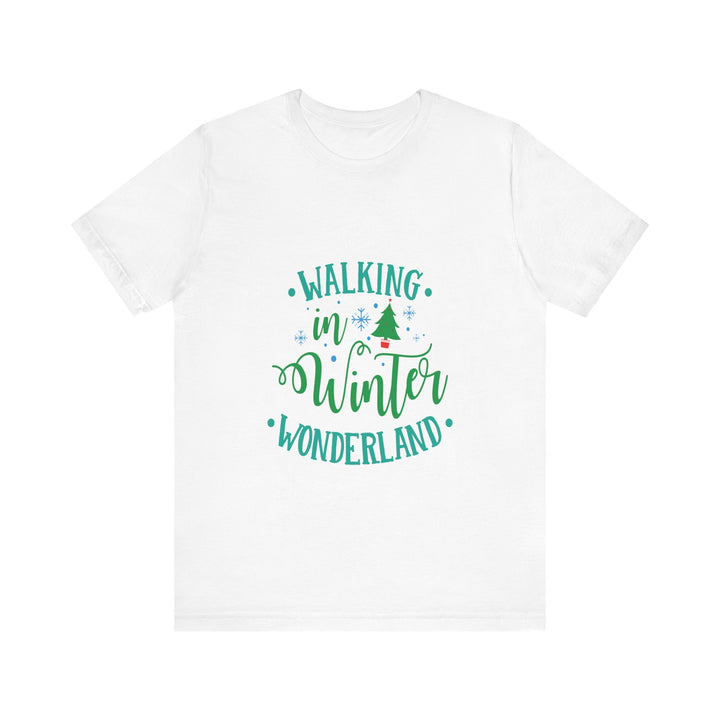 Walking in Winter Wonderland, Christmas T-shirt, Holiday tees, Family Christmas Shirts