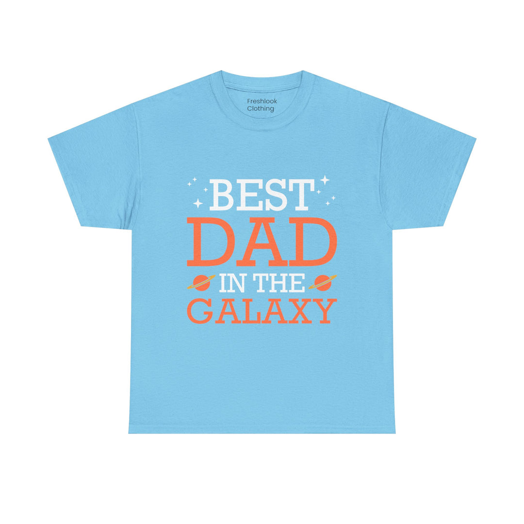 Dad's T-Shirt - Best Dad in the Galaxy Design