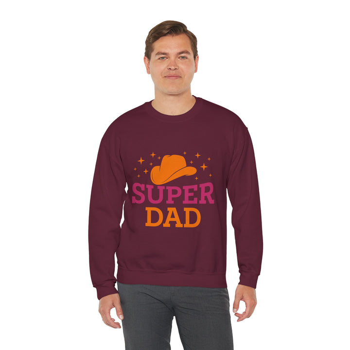 Dad’s Sweatshirt – Super Dad Design