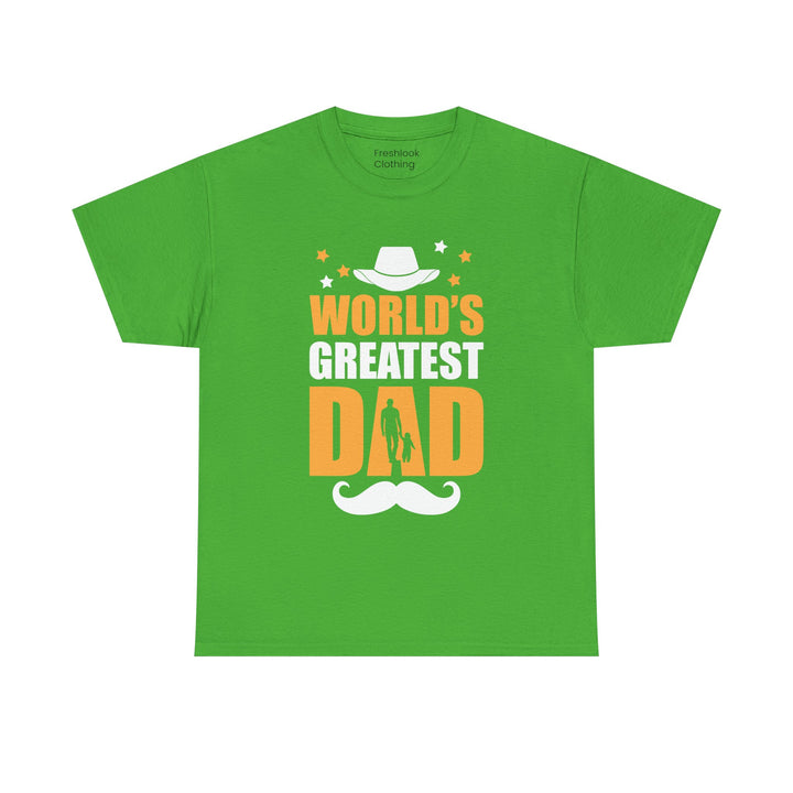 Dad's T-Shirt - World's Greatest Dad Design