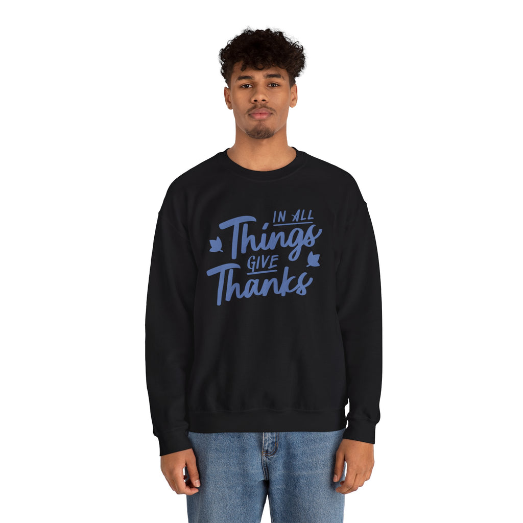 In All Things Give Thanks Design