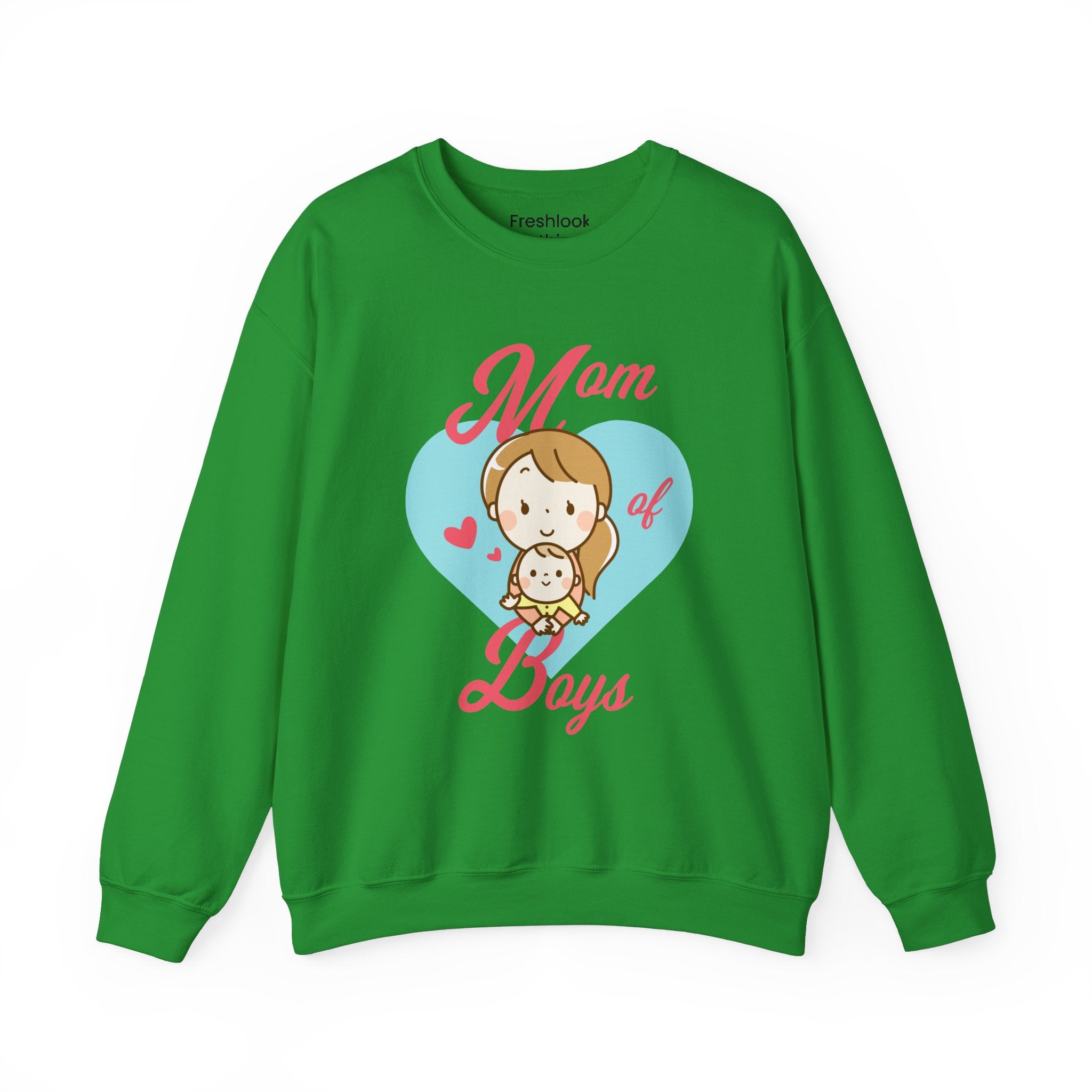 Mom Sweatshirt - Mom of Boys Design