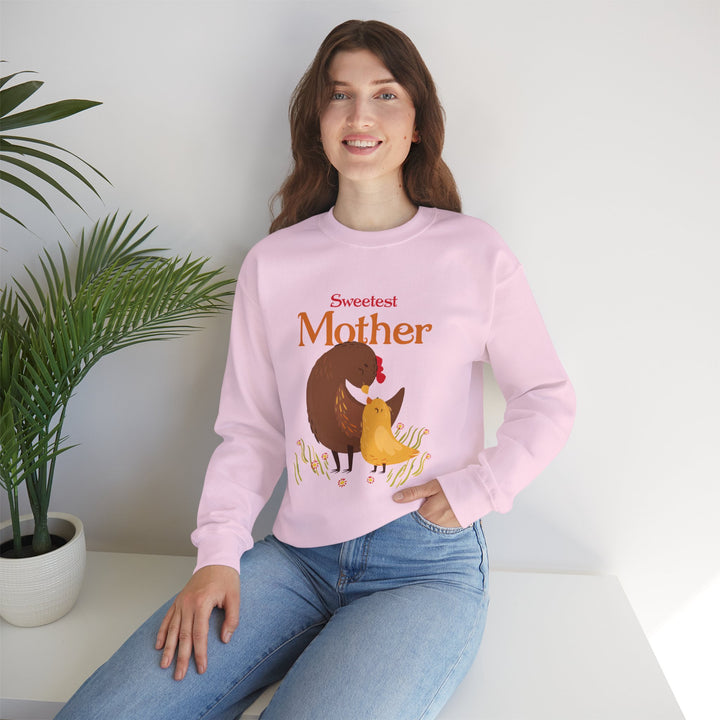 Mom's Sweatshirt - Sweetest Mother Design