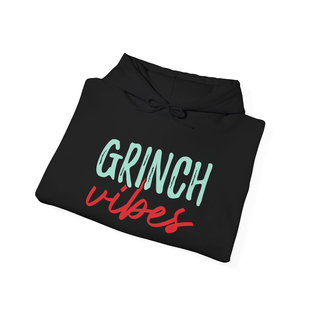 Grinch Vibes Unisex Hoodie - Cozy Holiday Sweatshirt for Christmas Spirit