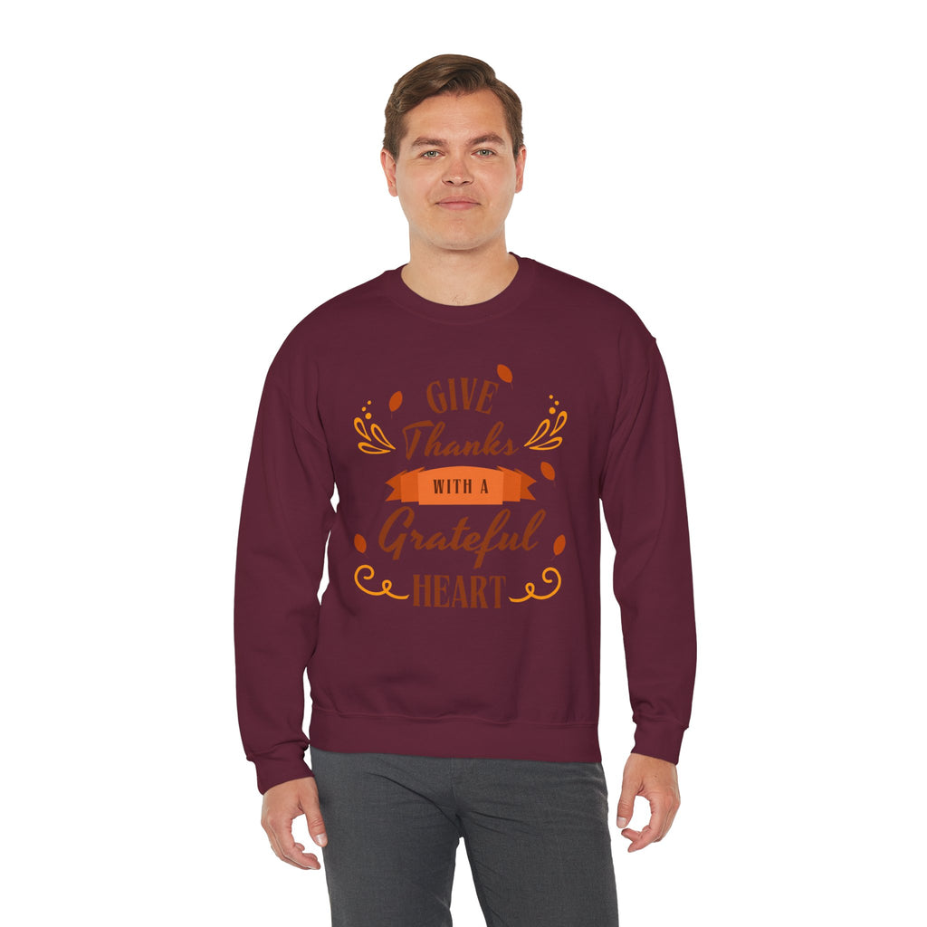 Give Thanks with a Grateful Heart Design