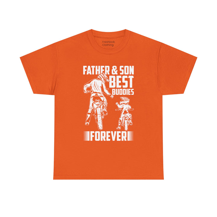 Dad's T-Shirt - Father & Son Best Buddies Forever Design