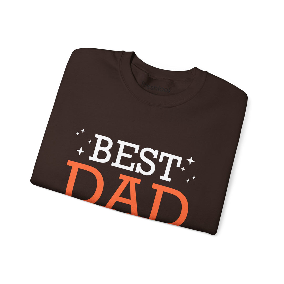 Dad’s Sweatshirt – Best Dad in the Galaxy Design