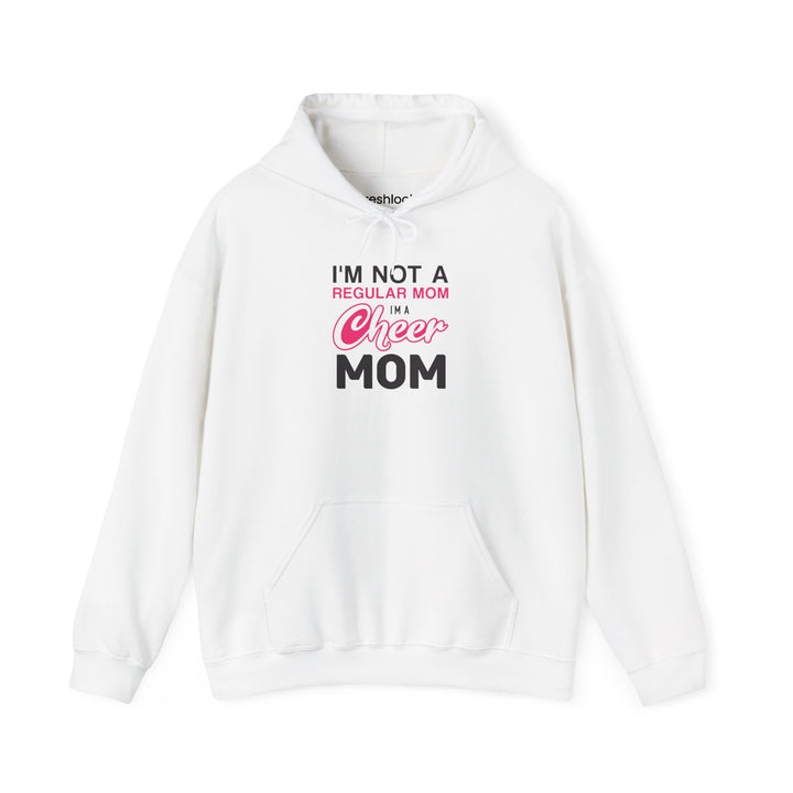 Mom's Unisex Hooded Sweatshirt - I'm Not a Regular Mom Design - Cheer Mom Hoodie