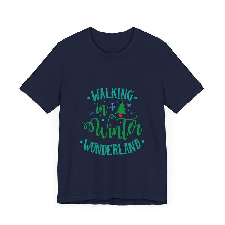 Walking in Winter Wonderland, Christmas T-shirt, Holiday tees, Family Christmas Shirts