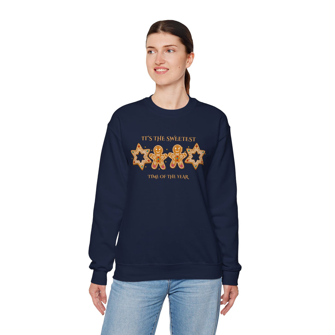 Sweatshirt - "It's the Sweetest Time of the Year" Gingerbread Holiday Crewneck