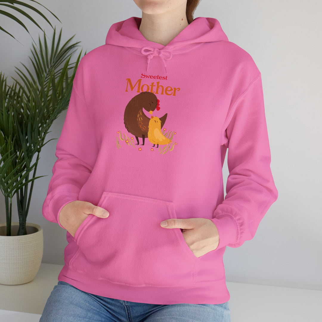 Mom's Unisex Hooded Sweatshirt - Sweetest Mother Design