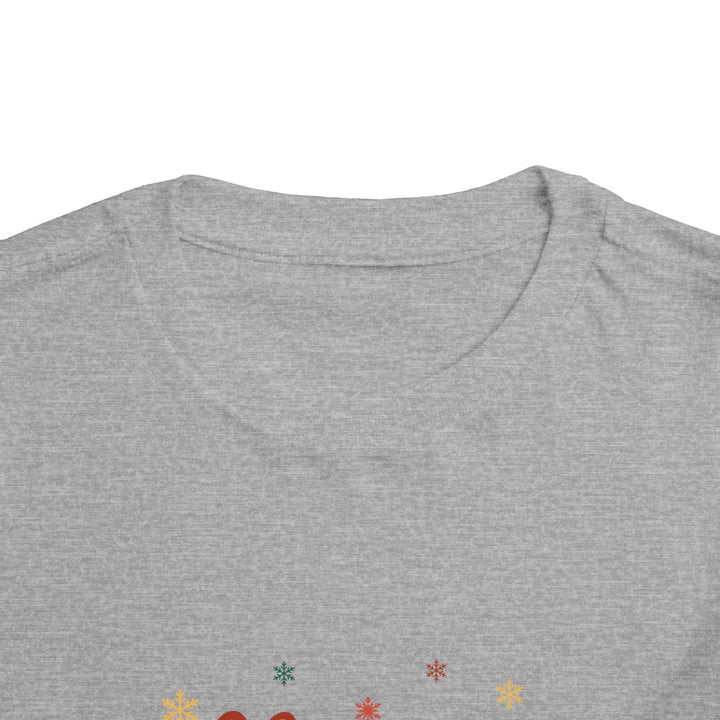 Toddler Christmas Tee — "Merry Christmas and Happy New Year" Holiday Shirt