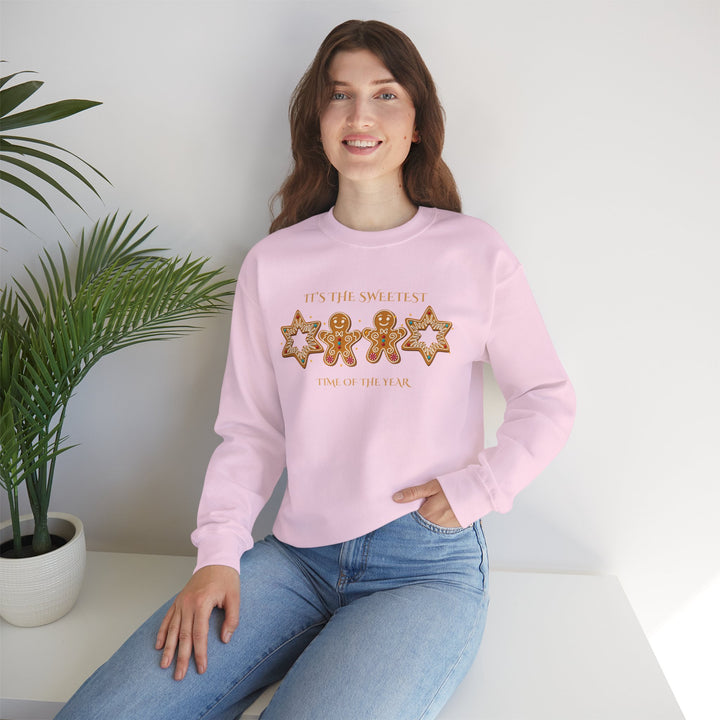 Sweatshirt - "It's the Sweetest Time of the Year" Gingerbread Holiday Crewneck