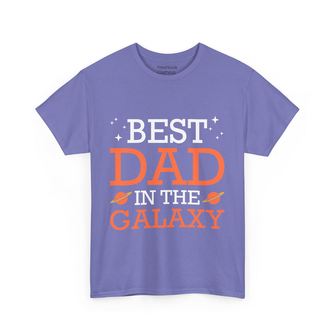 Dad's T-Shirt - Best Dad in the Galaxy Design