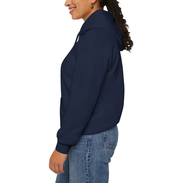 Mom's Hooded Sweatshirt – Navy Mom Design