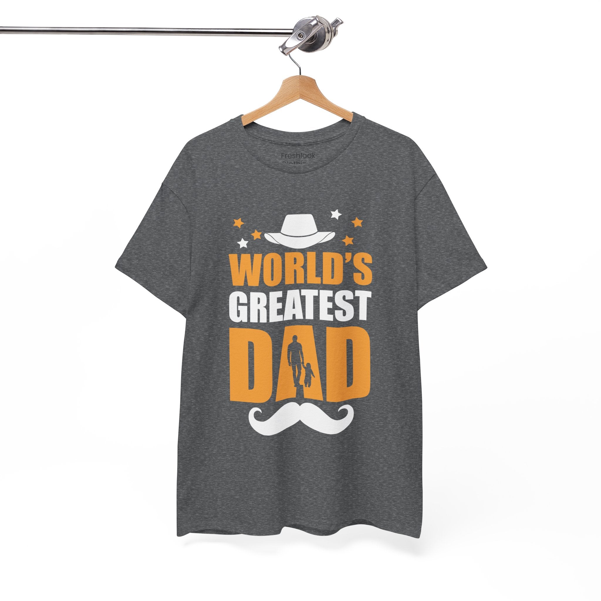 Dad's T-Shirt - World's Greatest Dad Design