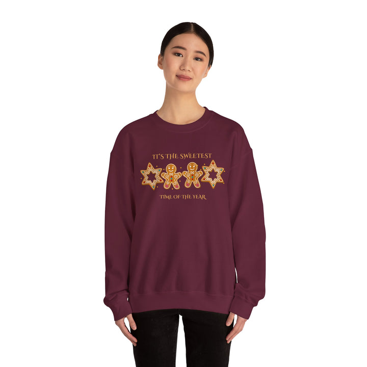 Sweatshirt - "It's the Sweetest Time of the Year" Gingerbread Holiday Crewneck