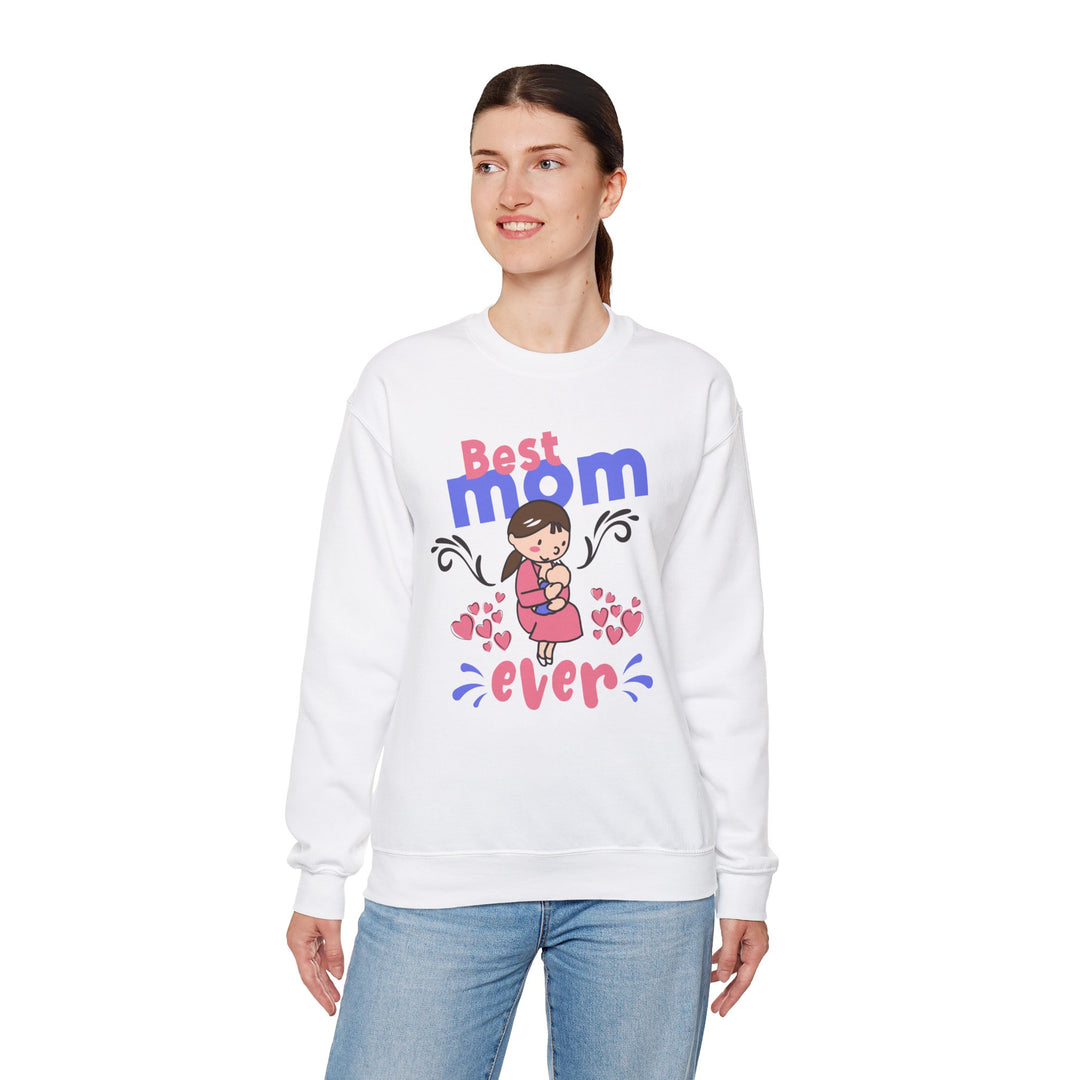 Mom's Sweatshirt - Best Mom Ever Design