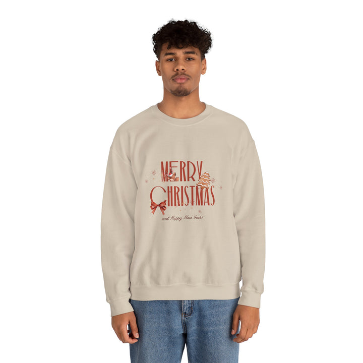 Merry Christmas Crewneck Sweatshirt – Vintage Holiday Graphic