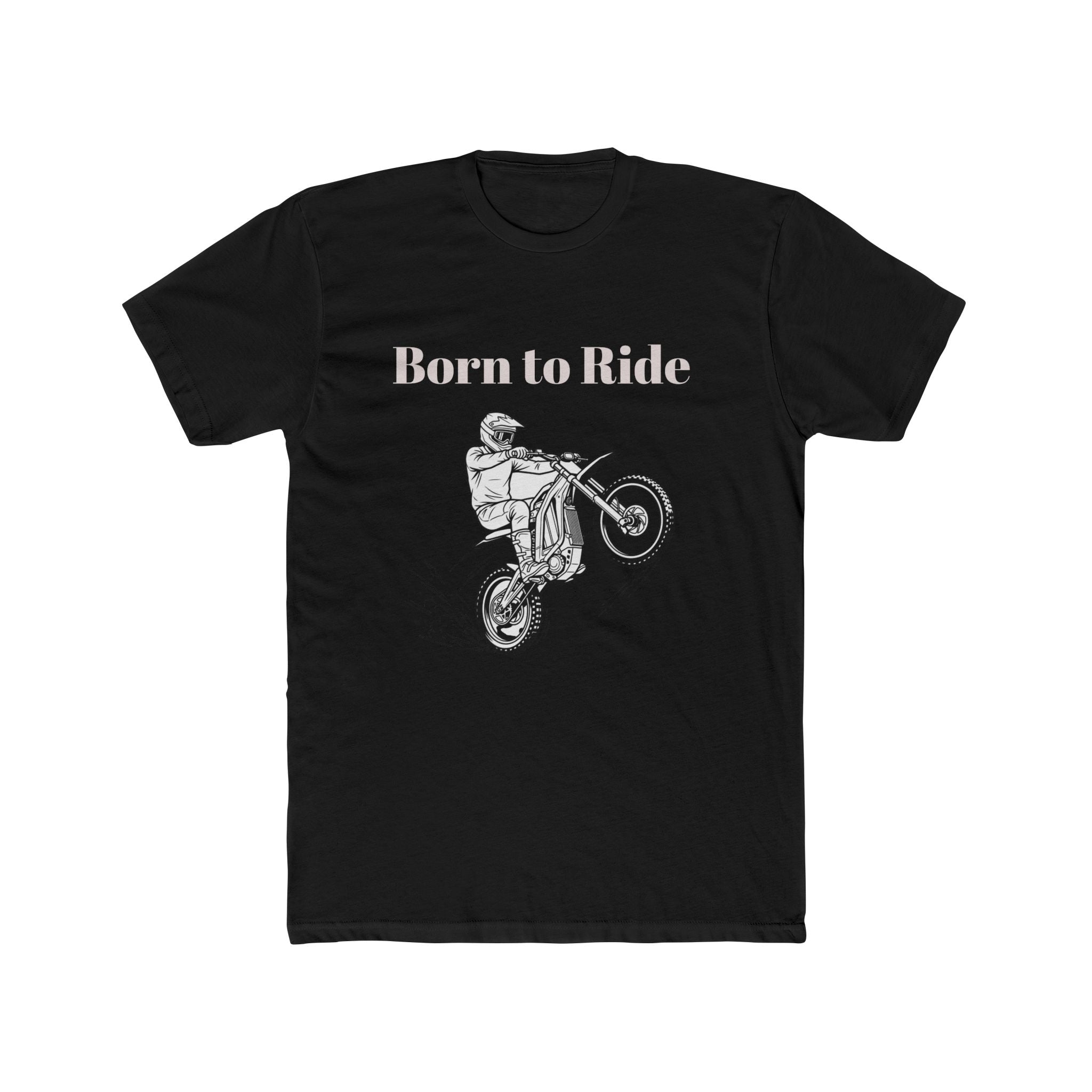 Born to Ride Dirt Bike Tee | Motocross Rider Graphic T-Shirt
