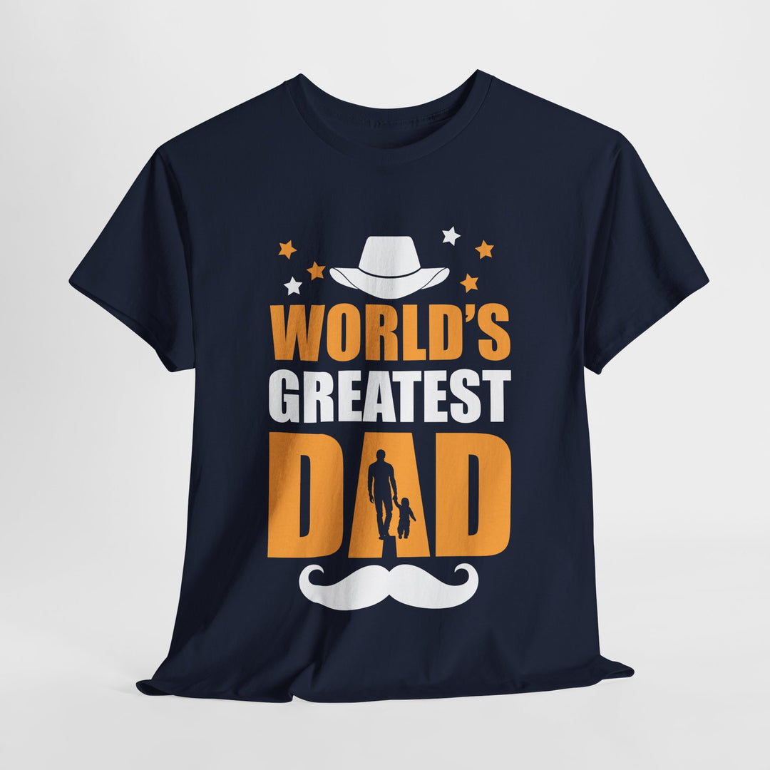 Dad's T-Shirt - World's Greatest Dad Design