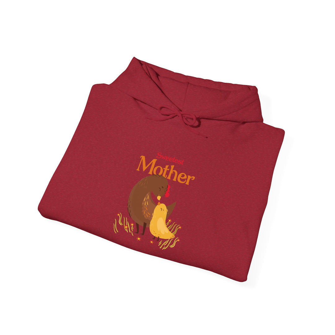 Mom's Unisex Hooded Sweatshirt - Sweetest Mother Design