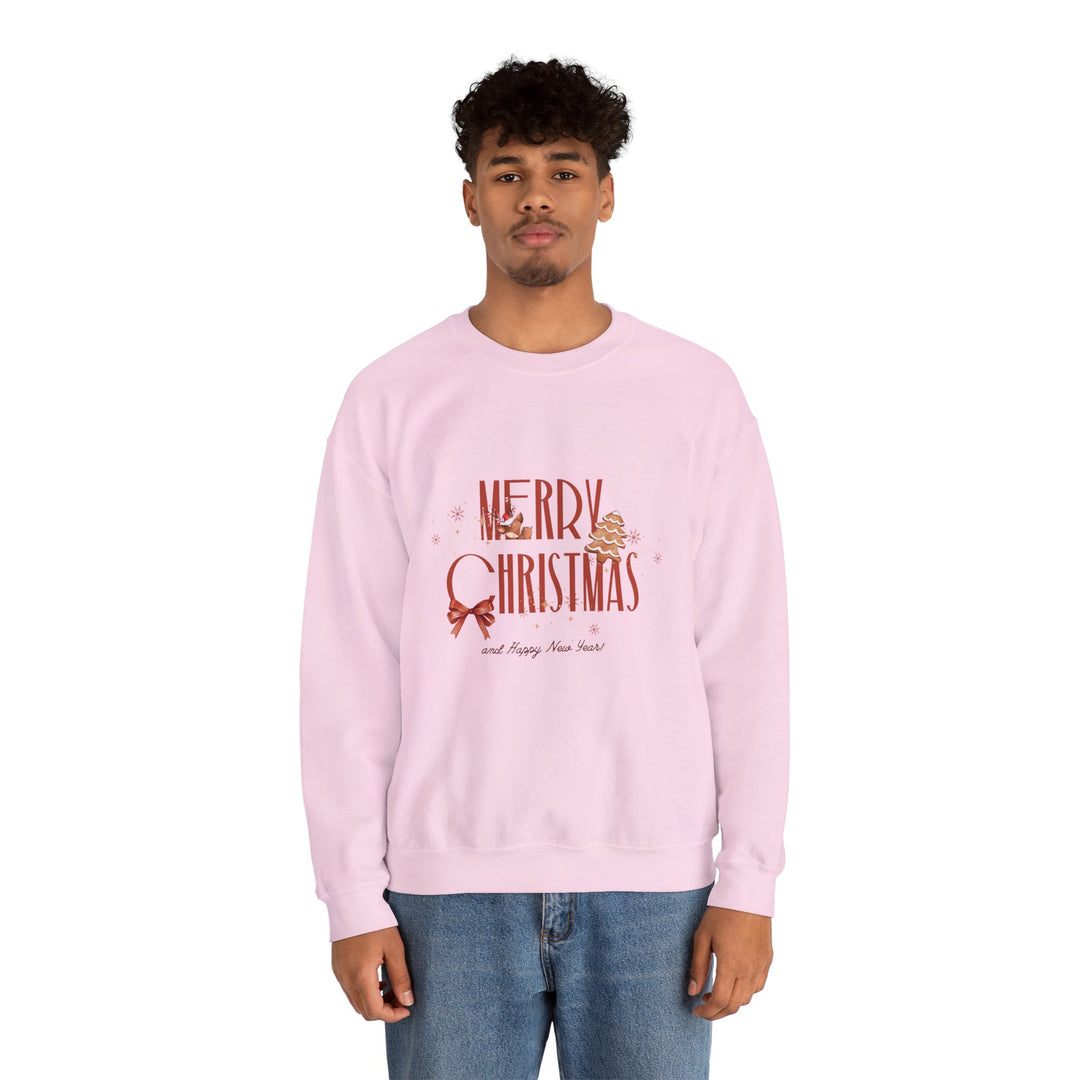 Merry Christmas Crewneck Sweatshirt – Vintage Holiday Graphic