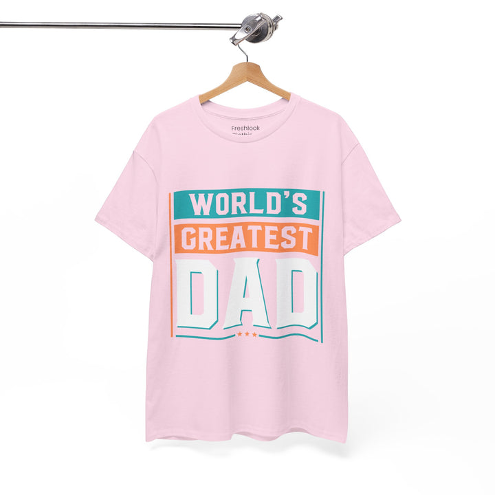 Dad's T-Shirt - World's Greatest Dad Design