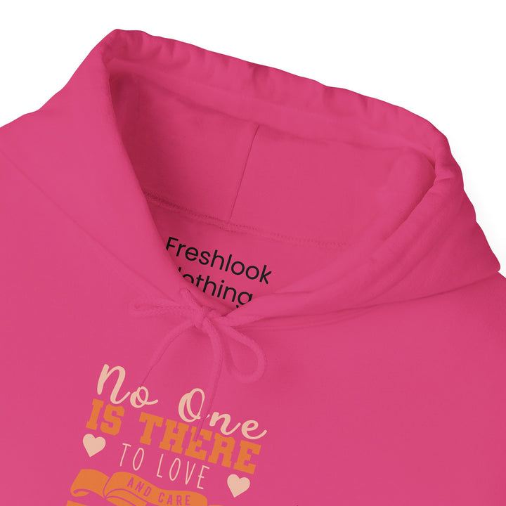 Mom's Hooded Sweatshirt – No One Is There To Love And Care Like A Mom Design