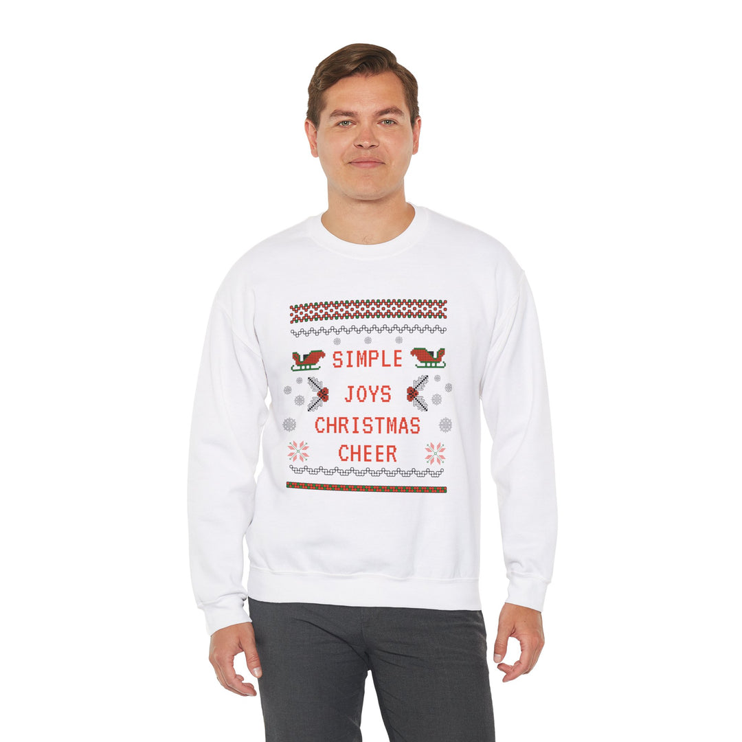 Unisex Heavy Blend Crewneck Sweatshirt, Christmas Joy Sweatshirt