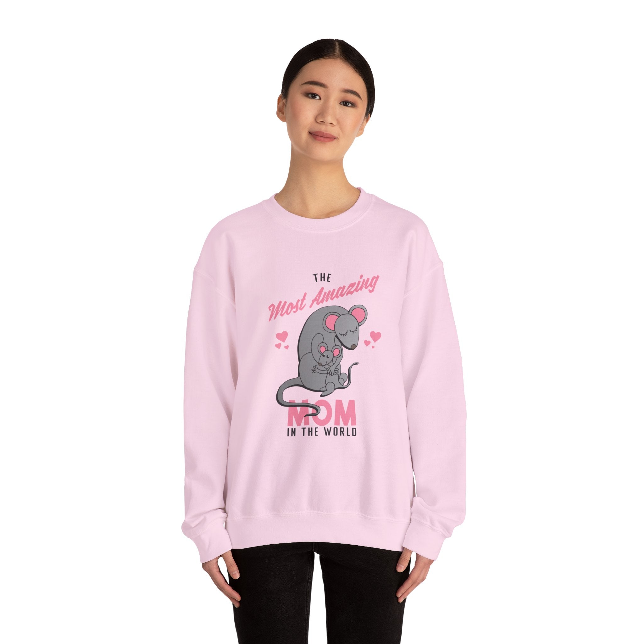 Mom Sweatshirt - The Most Amazing Mom Design
