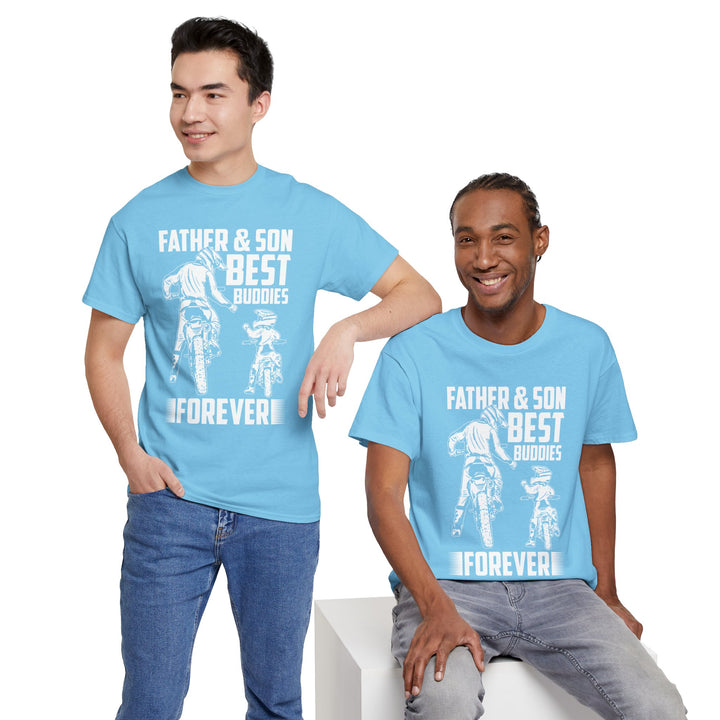 Dad's T-Shirt - Father & Son Best Buddies Forever Design