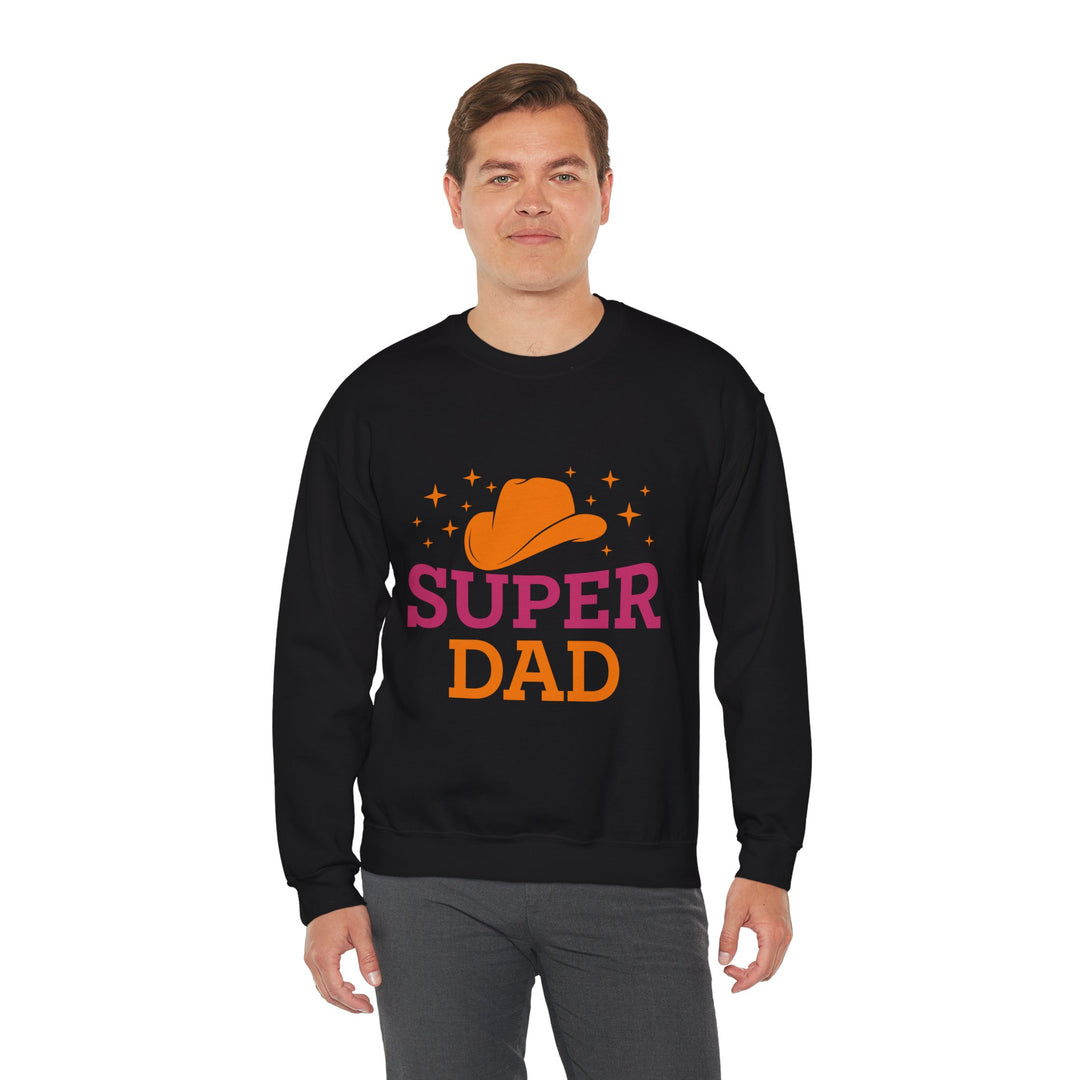 Dad’s Sweatshirt – Super Dad Design