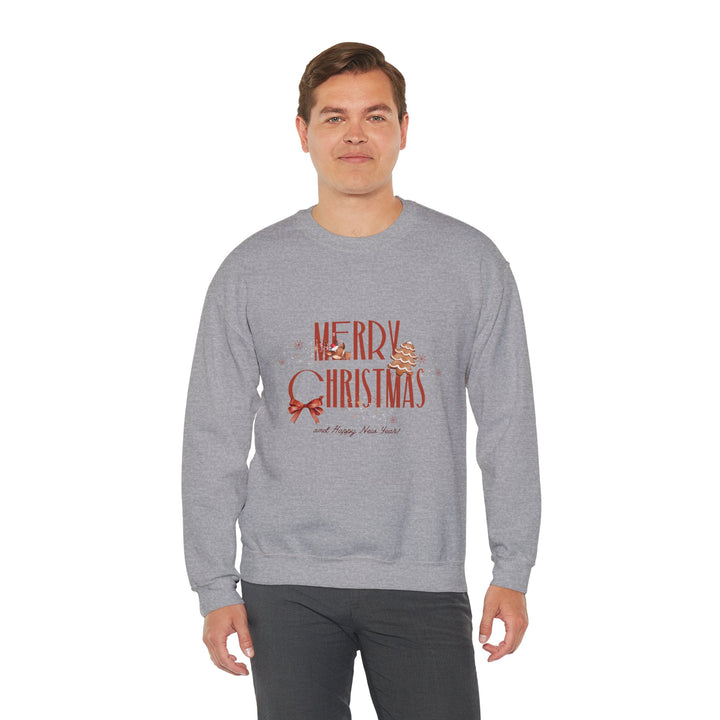 Merry Christmas Crewneck Sweatshirt – Vintage Holiday Graphic