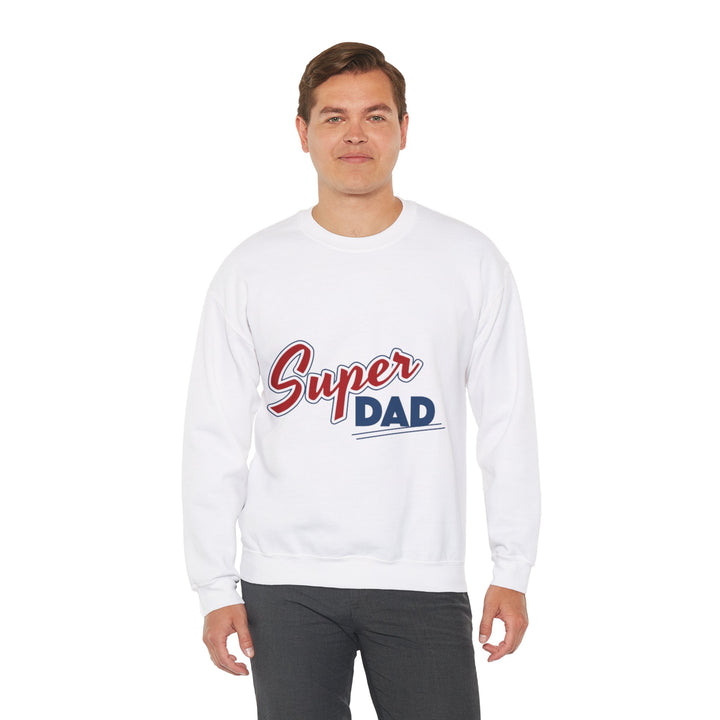 Dad’s Sweatshirt – Super Dad Perfect Father's Day Gift Design