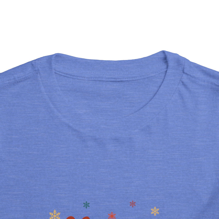 Toddler Christmas Tee — "Merry Christmas and Happy New Year" Holiday Shirt