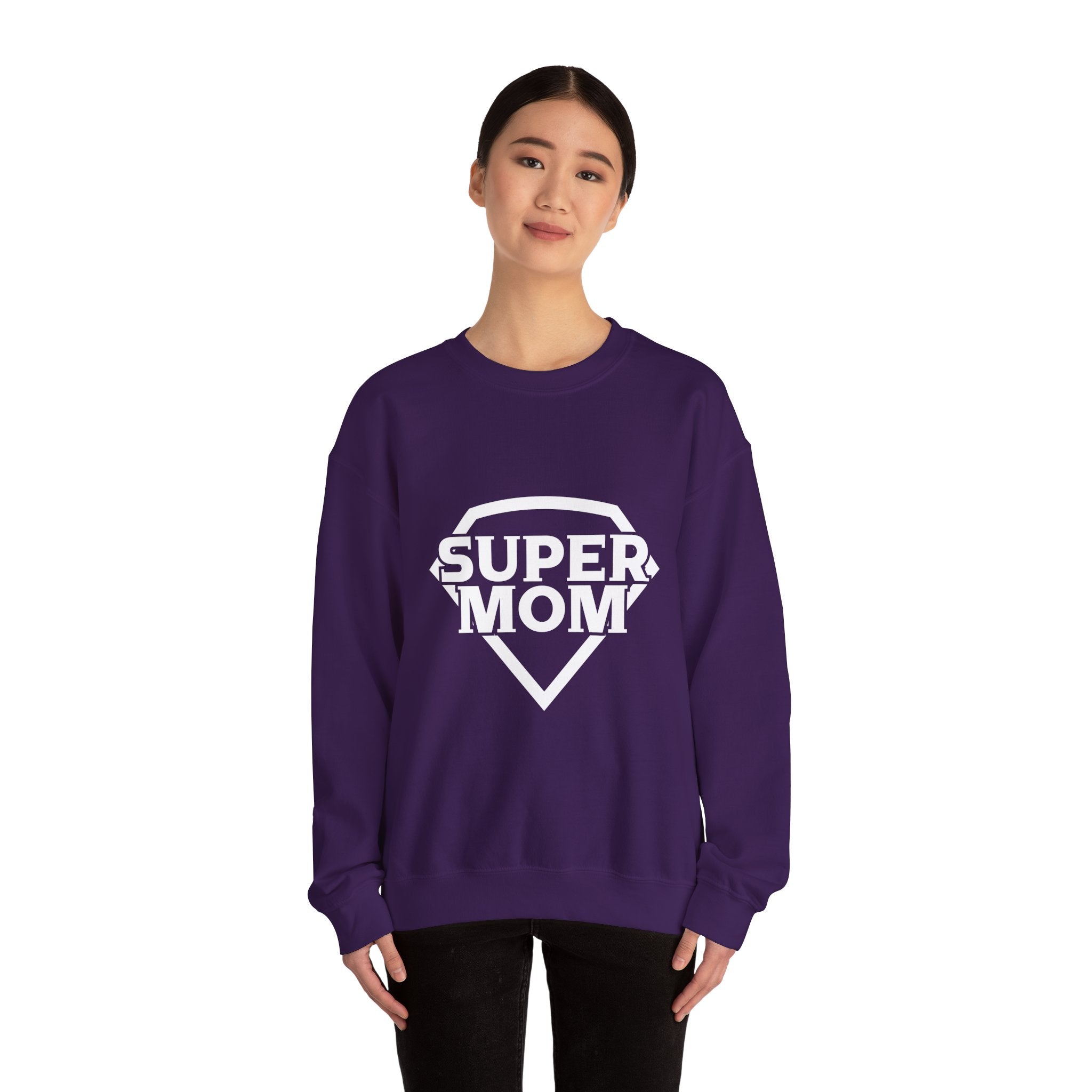 Mom Sweatshirt - Super Mom Design