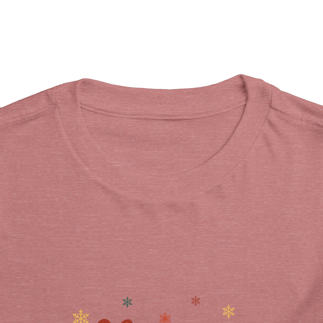 Toddler Christmas Tee — "Merry Christmas and Happy New Year" Holiday Shirt