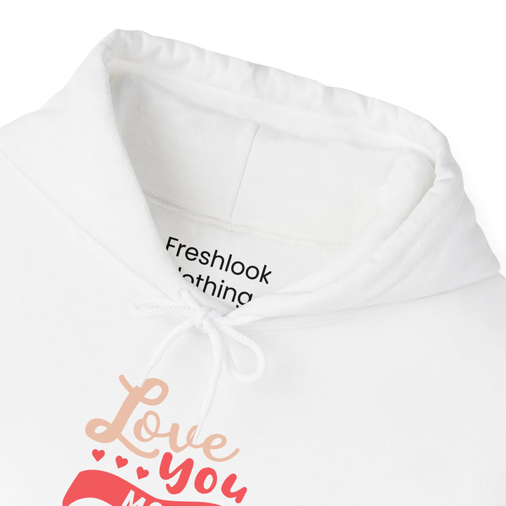 Mom's Hooded Sweatshirt – Love You Mom Design
