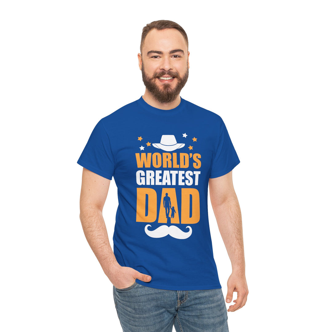 Dad's T-Shirt - World's Greatest Dad Design