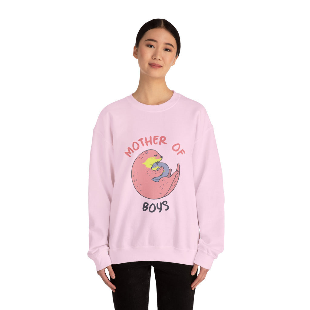 Mom Sweatshirt - Mother of Boys Design