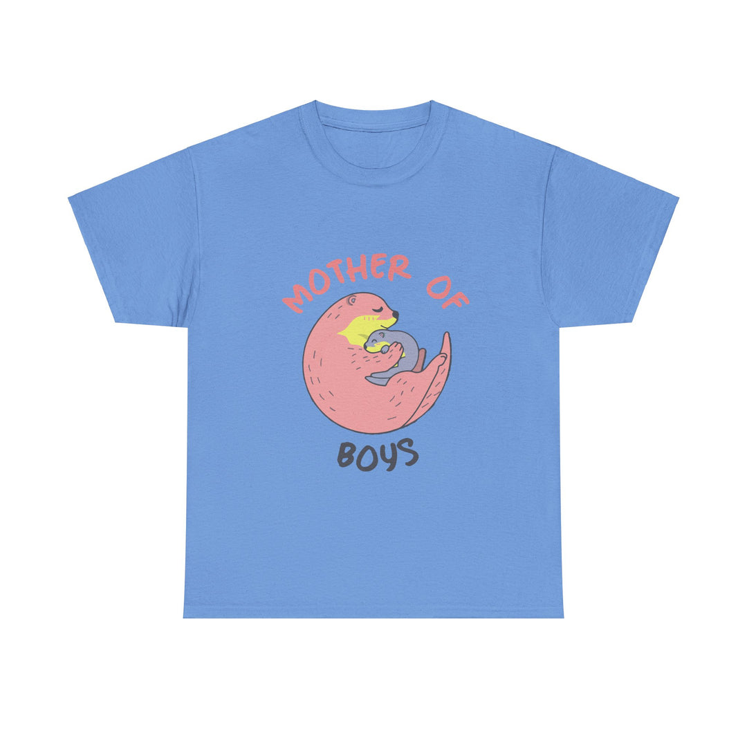 Mom's T-Shirt - Mother of Boys Design