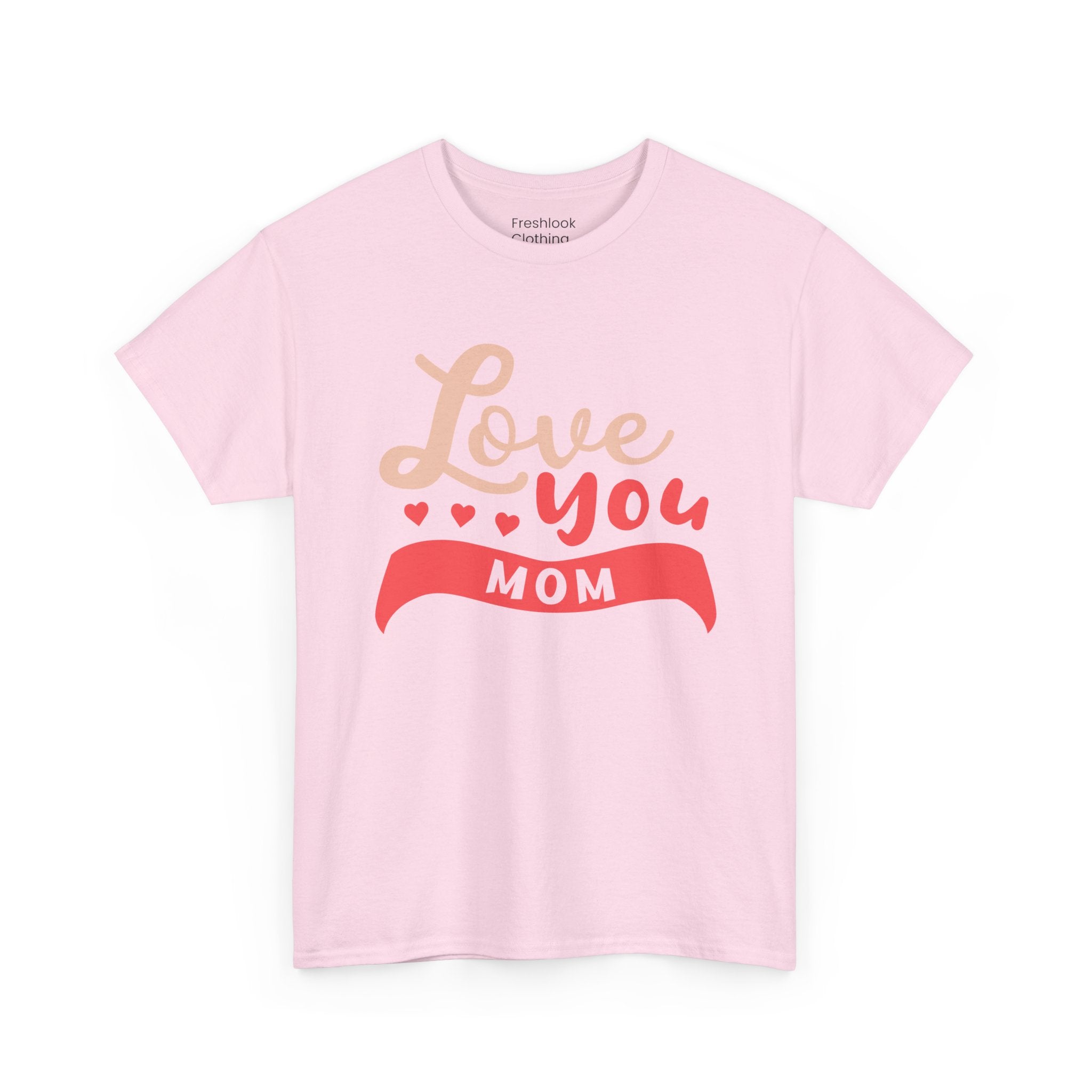 Mom T-Shirt - Love You MOM Design